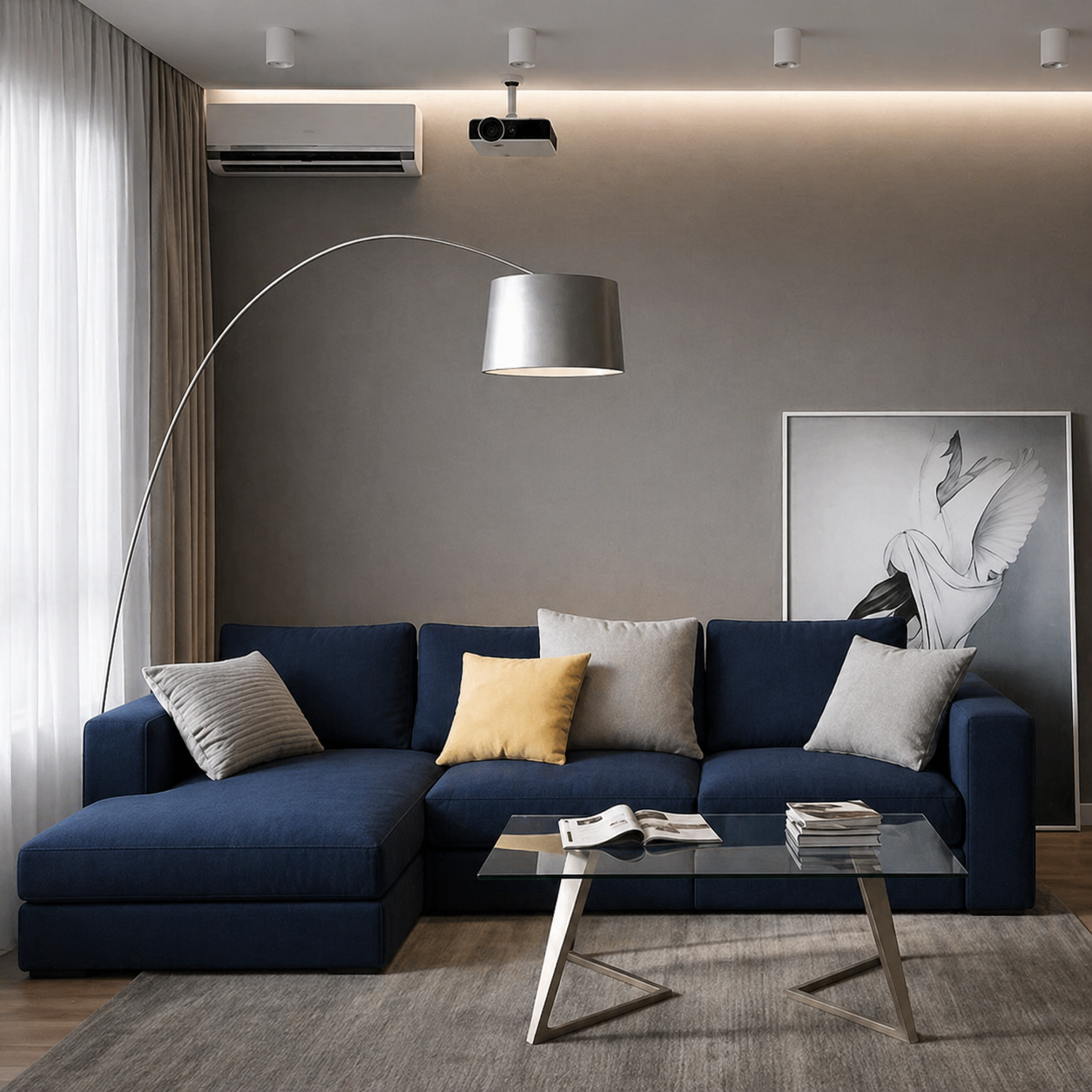 Arlene L Shape Sofa