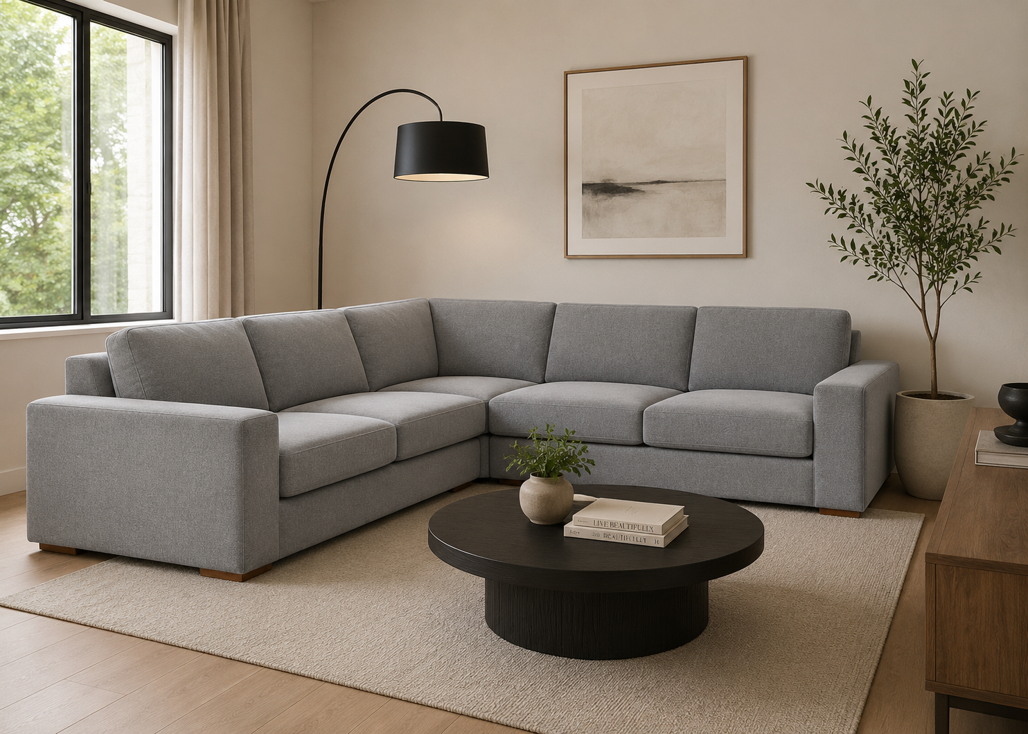 Heather 3pc Sectional