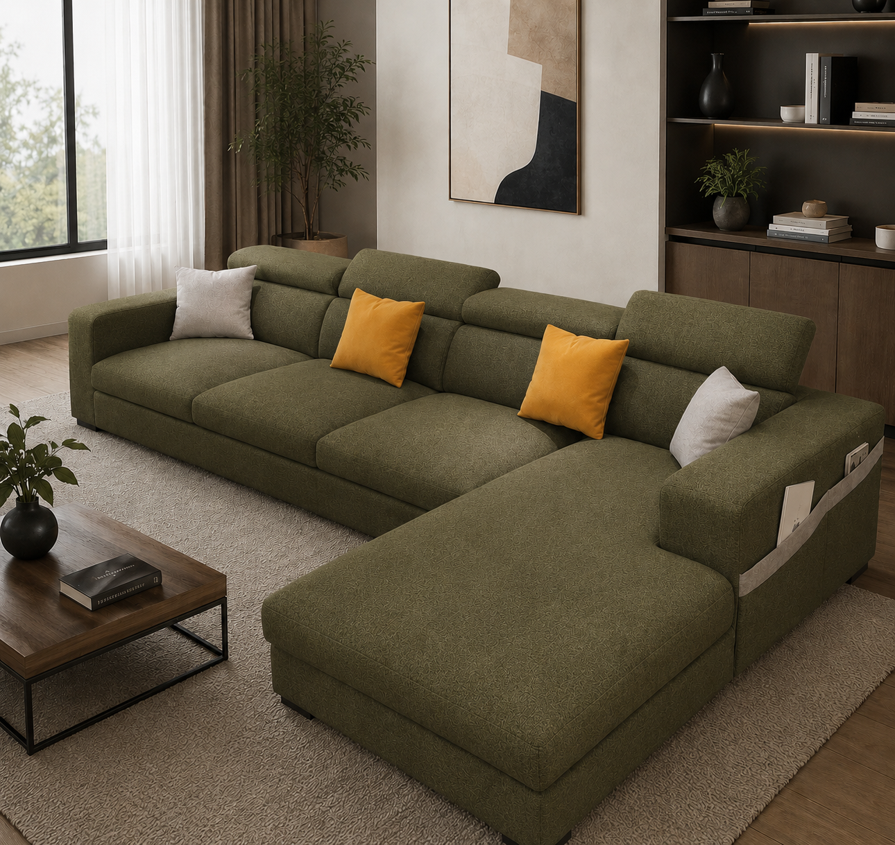 Luna L Shape Sofa