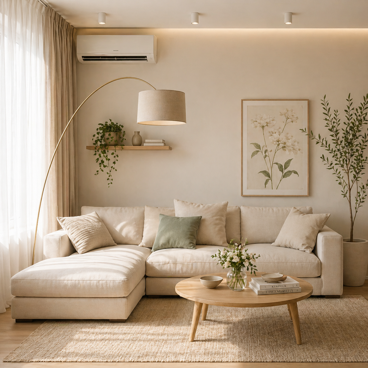Arlene L Shape Sofa