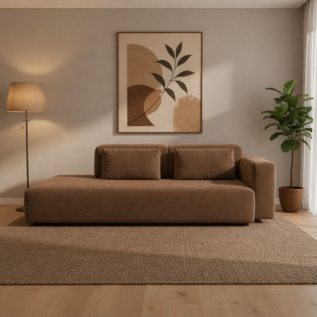 Donovan 3 Seater Sofa + 3 Free Cushions