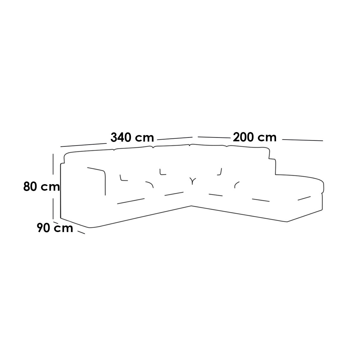 Celeste L-Shape Sofa