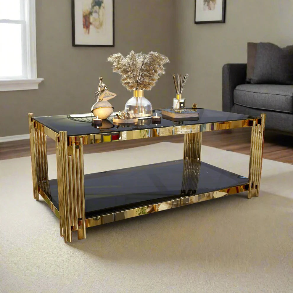 Homefront Coffee Table - Gold