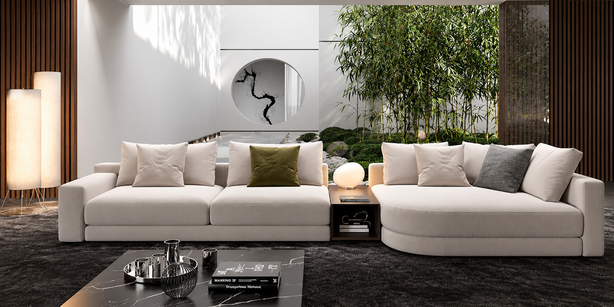 Riven L Shape Sofa