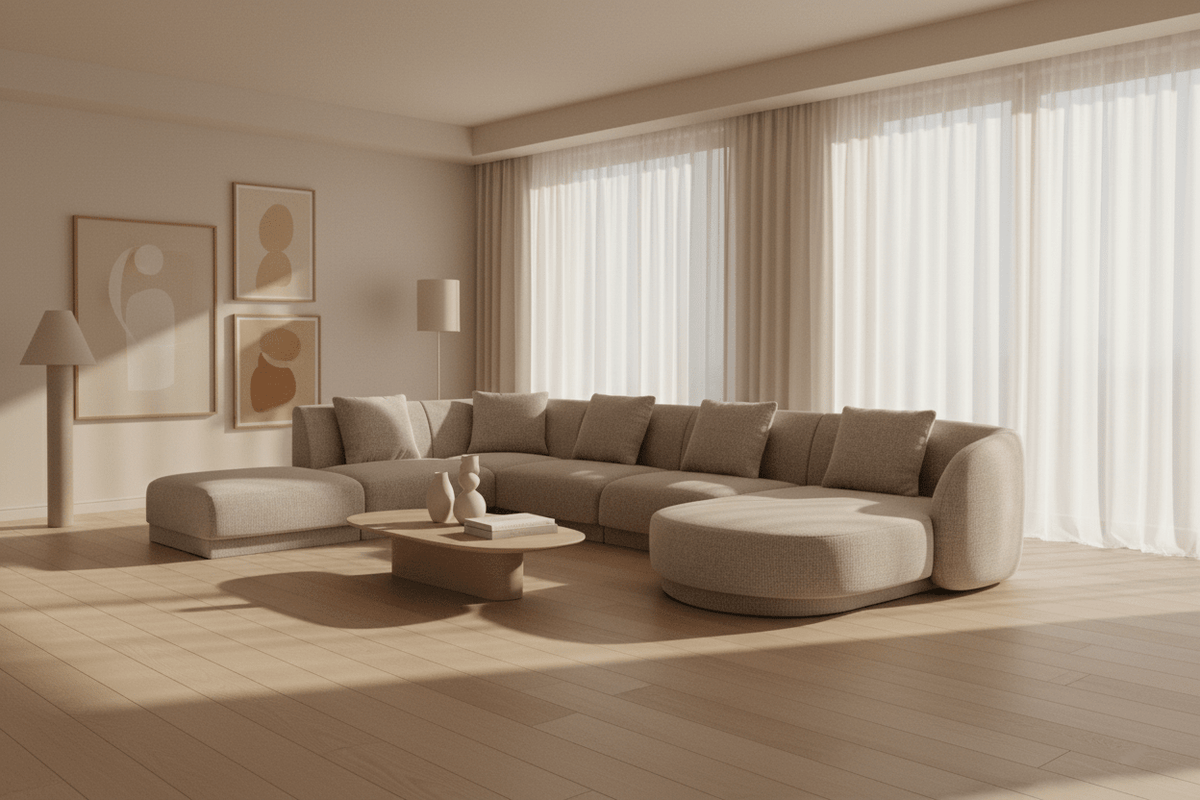 A-One U Shape Sofa - Homzy