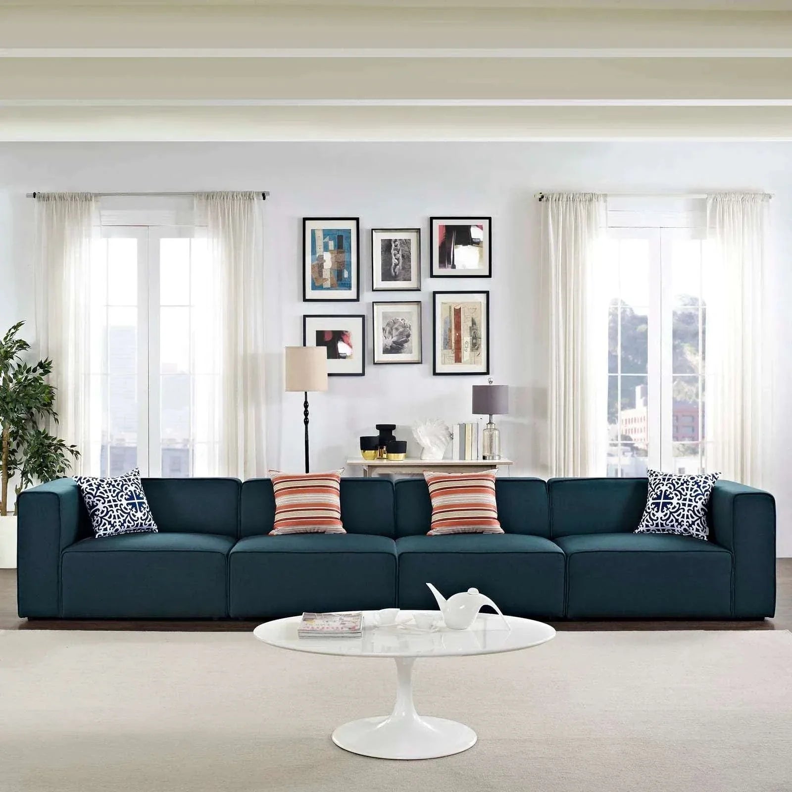 Aguirre 4 Seater Sofa - Homzy