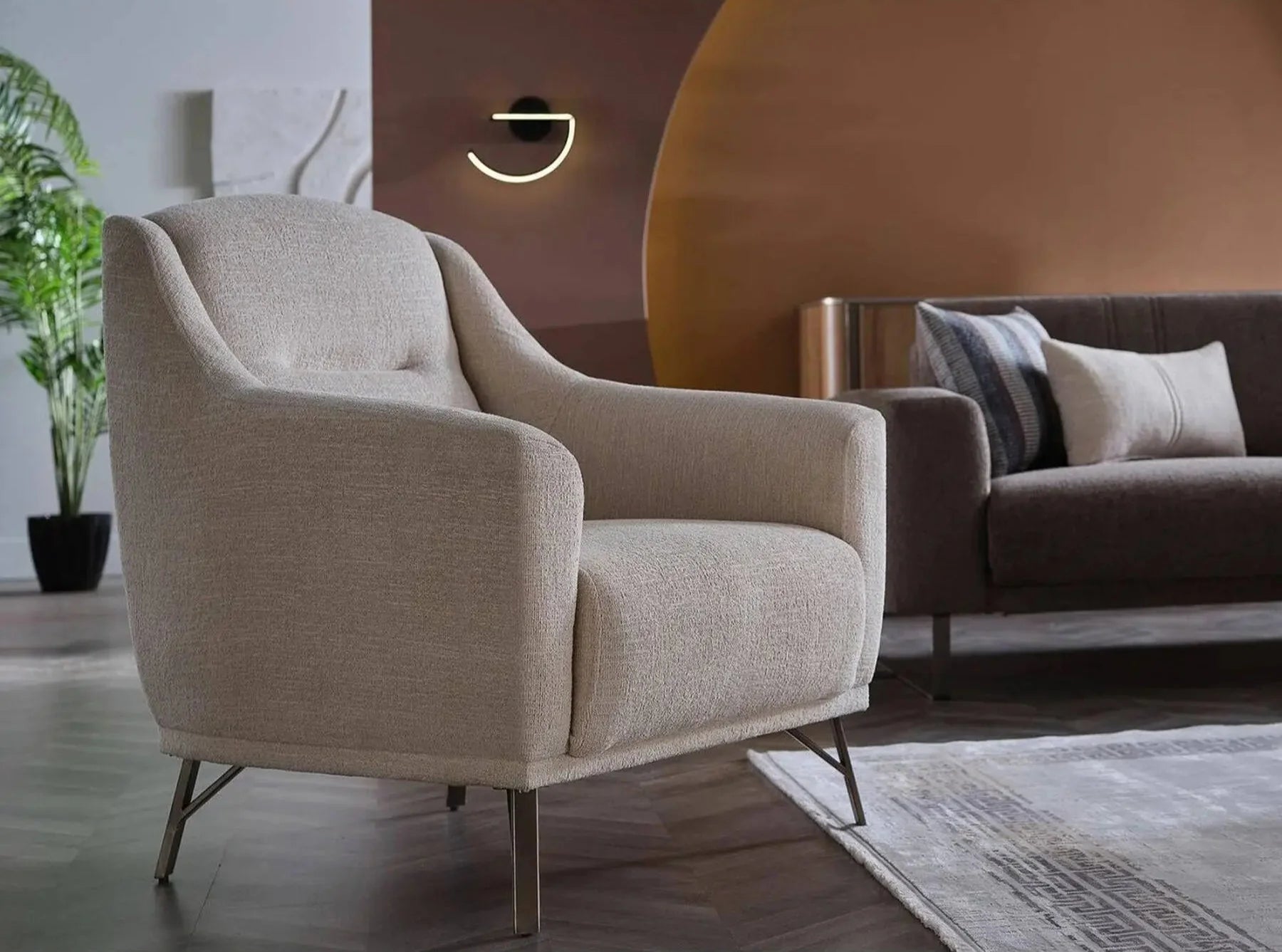 Anthony Living Room Set + 3 Free Cushions - Homzy