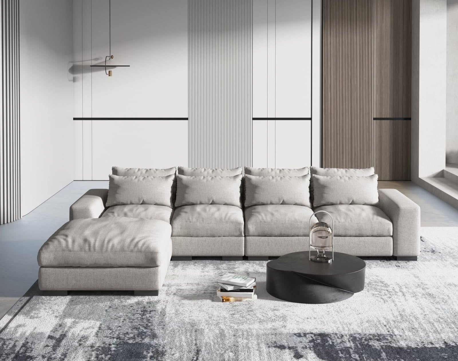 Arik L Shape Sofa - Homzy