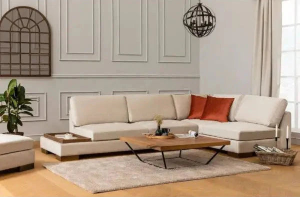 Carroll L Shape Sofa - Homzy