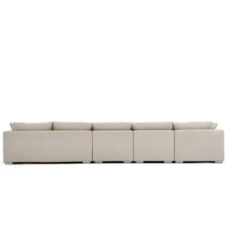 Carter L Shape Sofa + 3 Free Cushions - Homzy