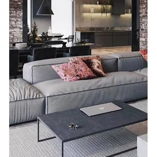 Charlottes L Shape Sofa + 3 Free Cushions - Homzy