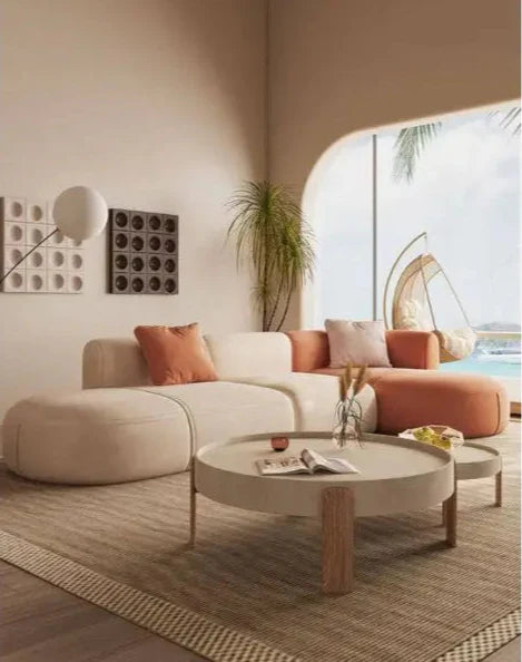 Chaya L Shape Sofa - Homzy