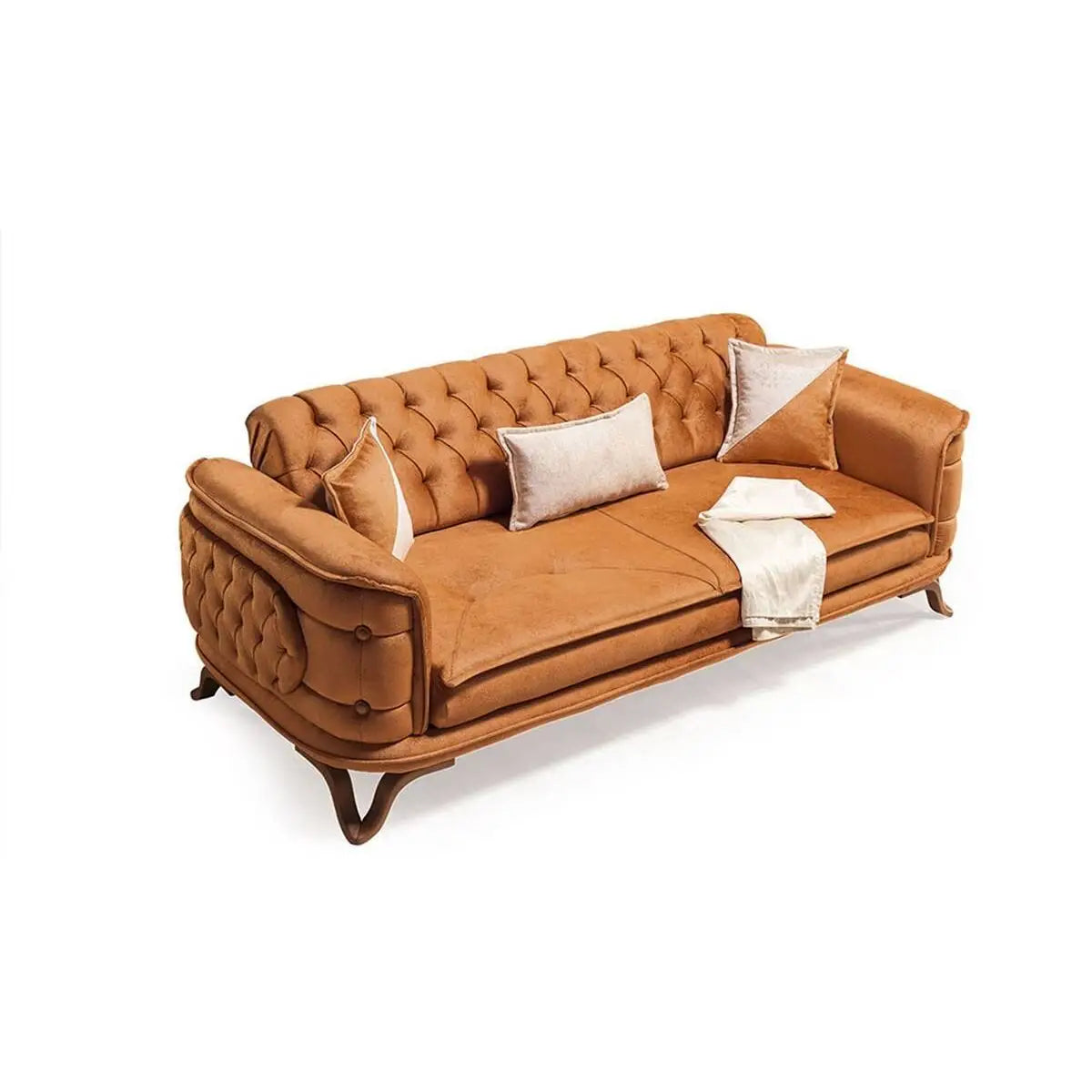 Clark Living Room Set + 3 Free Cushions - Homzy