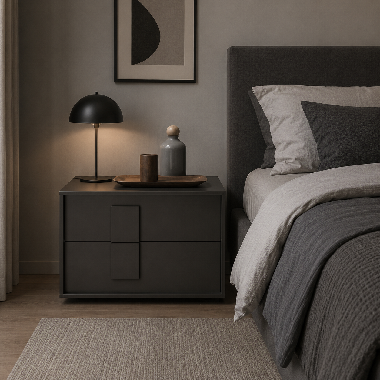 Zenona Bedside Table