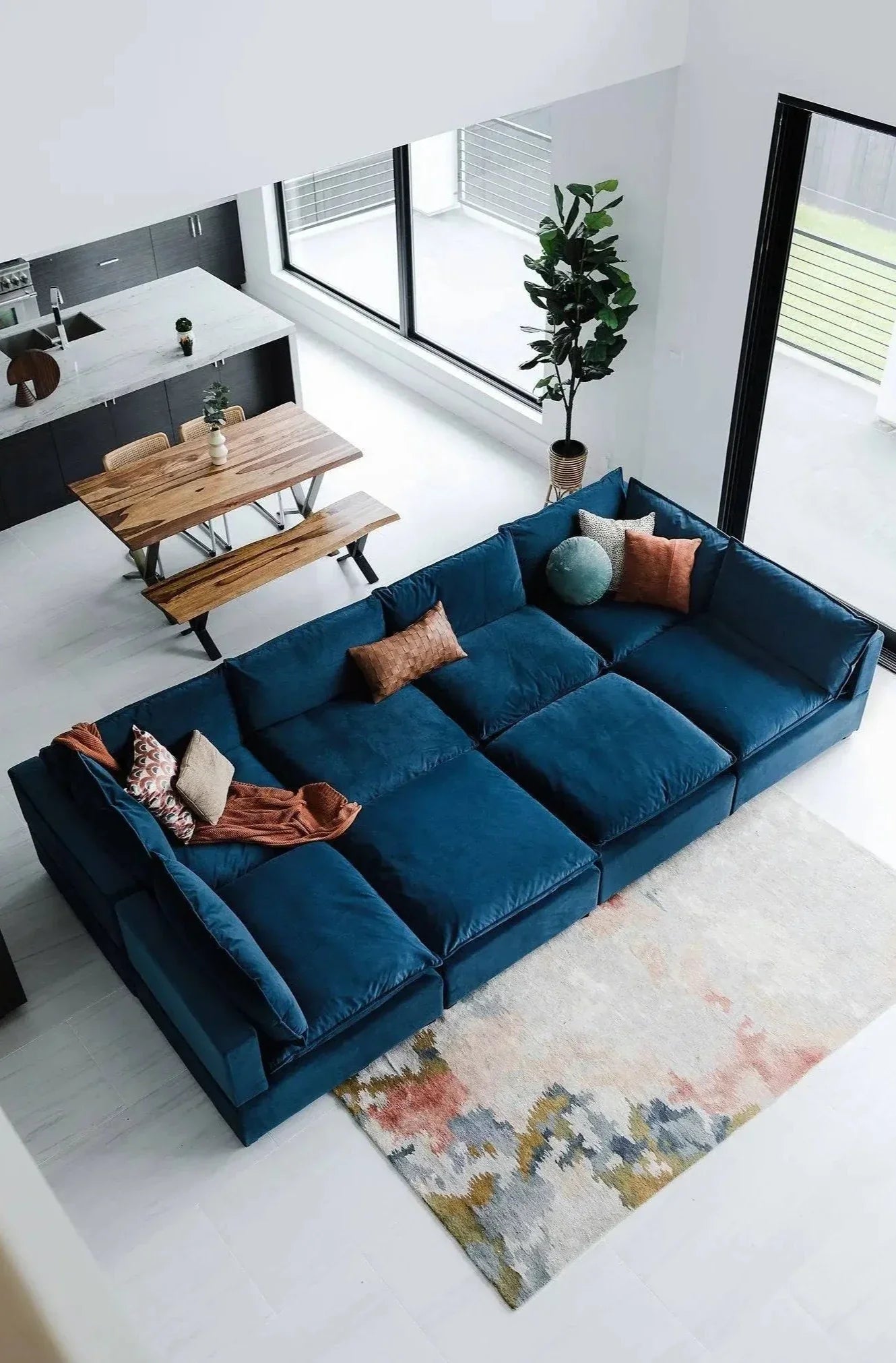 Darla Large Sofa - Homzy