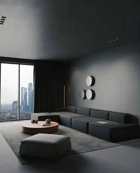 Demi L Shape Sofa + 3 Free Cushions - Homzy