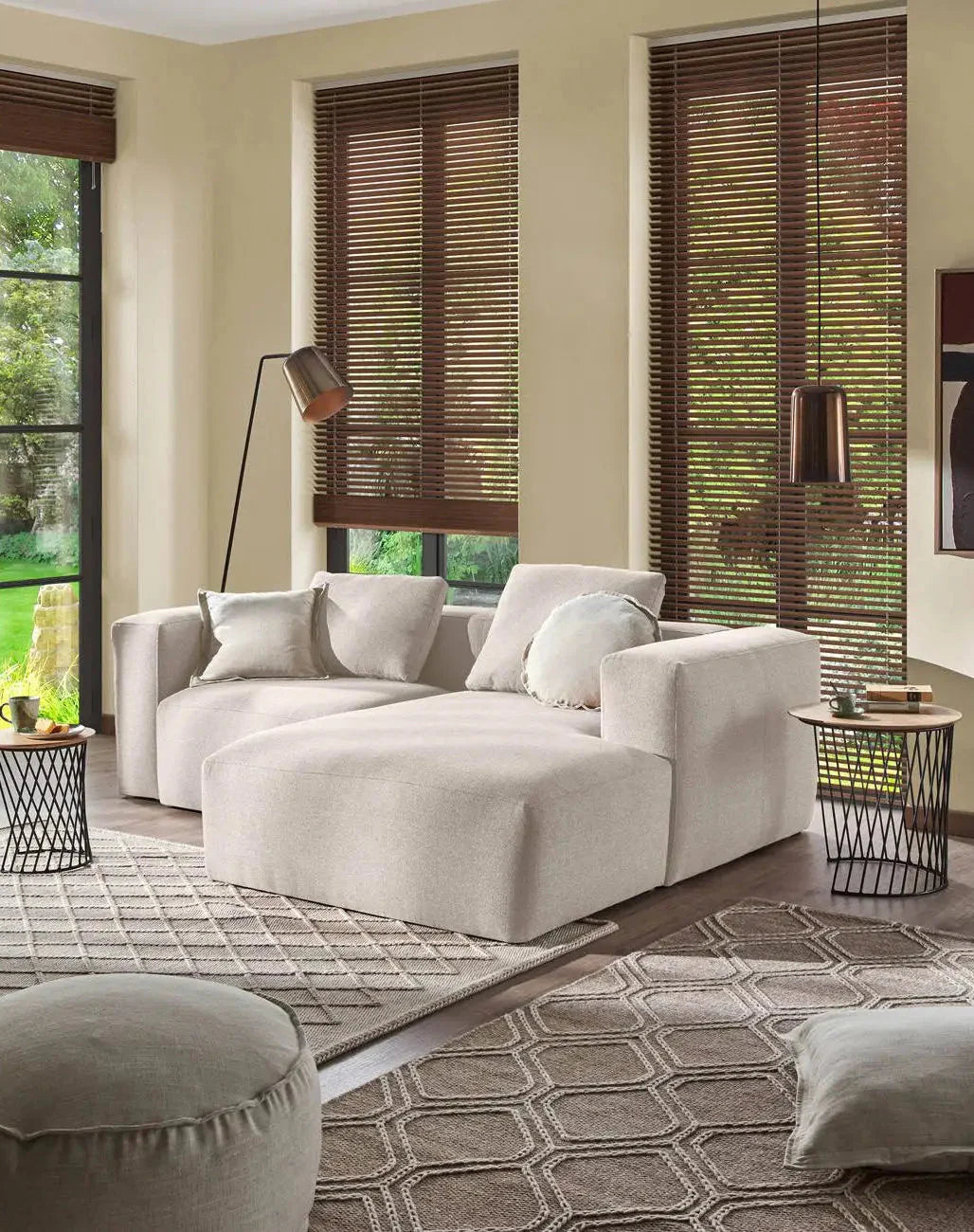 Divan L Shape Sofa - Homzy