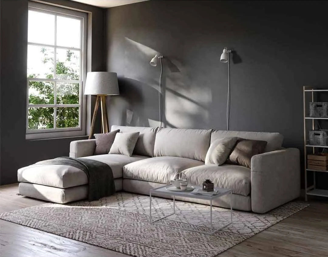 Dixon L Shape Sofa - Homzy