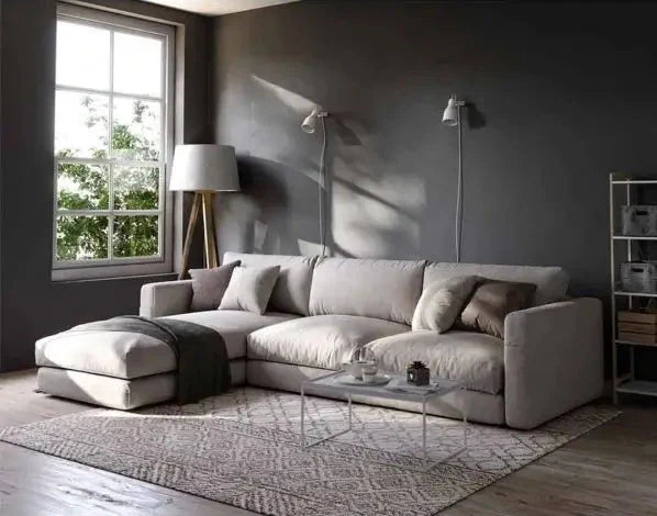 Dixon L Shape Sofa - Homzy