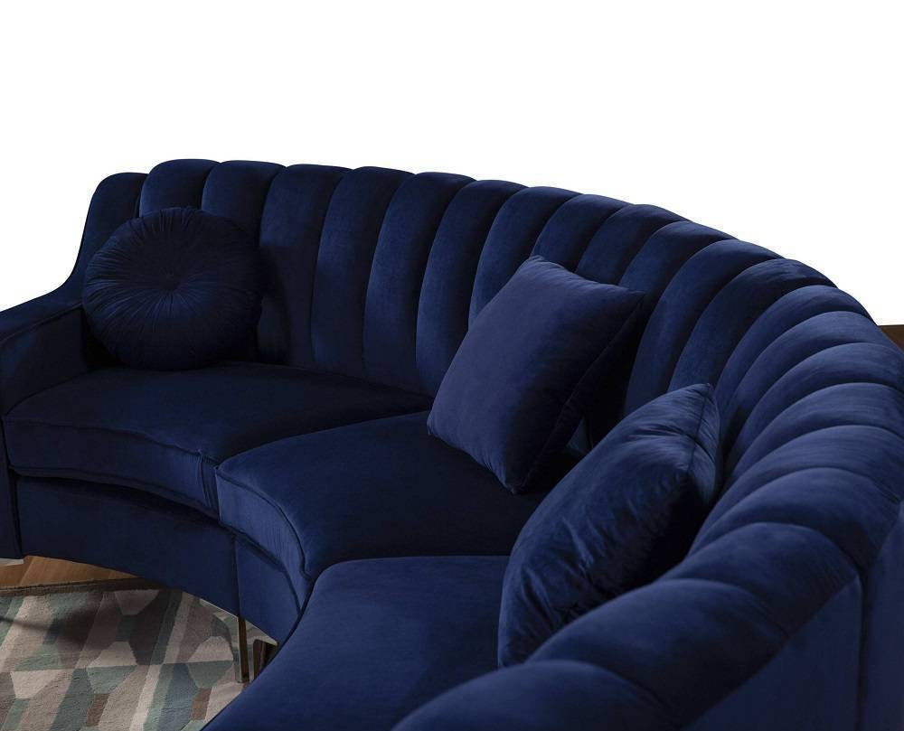 Elmer U Shape Sofa + 3 Free Cushions - Homzy