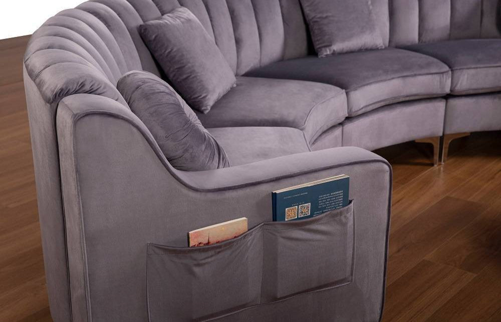 Elmer U Shape Sofa + 3 Free Cushions - Homzy