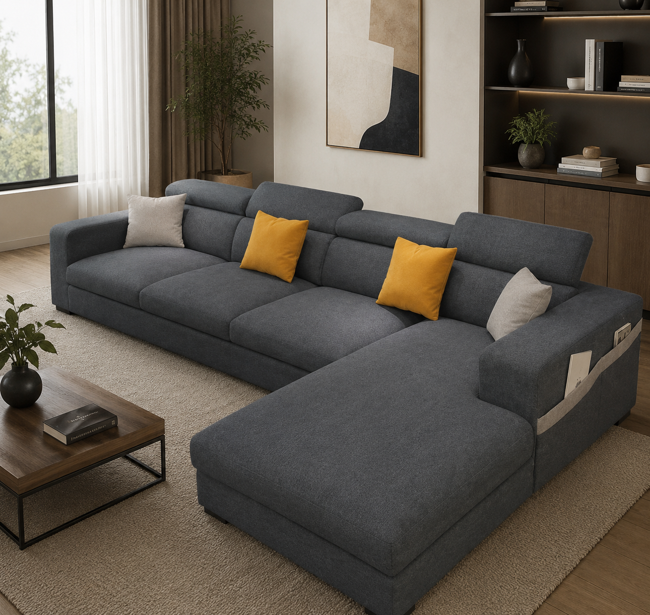 Luna L Shape Sofa