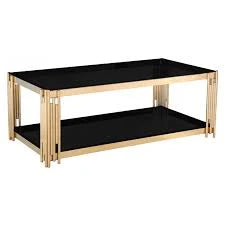 Homefront Coffee Table - Gold - Homzy