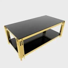 Homefront Coffee Table - Gold - Homzy