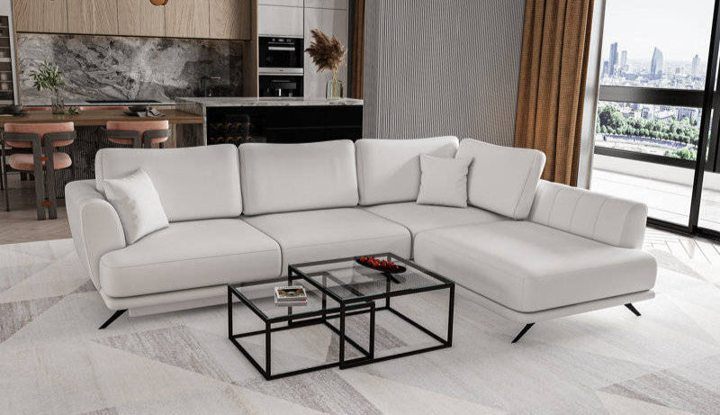 Jenna L Shape Sofa - Homzy
