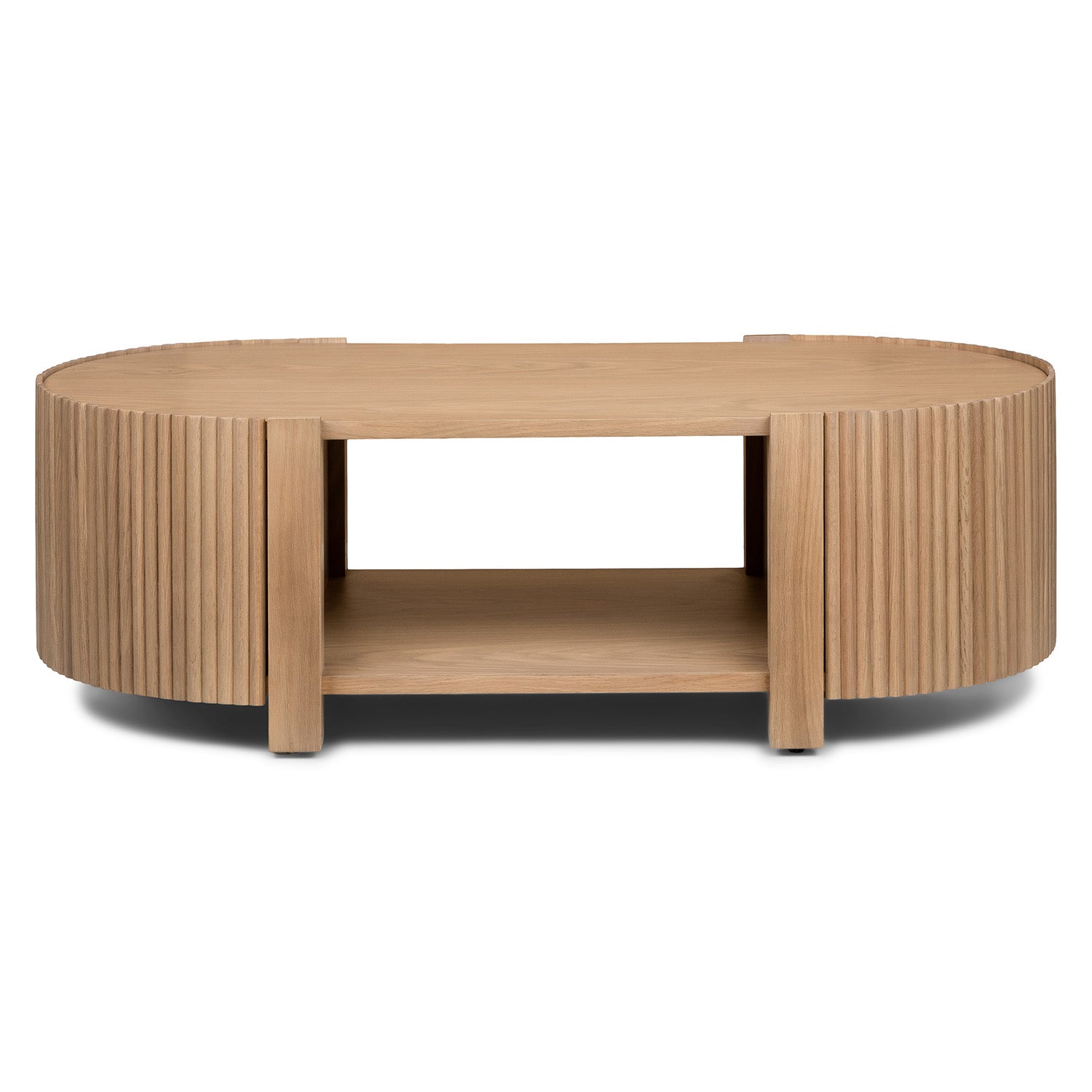 🌿 Homzy “Fortra Oval” Coffee Table - Homzy