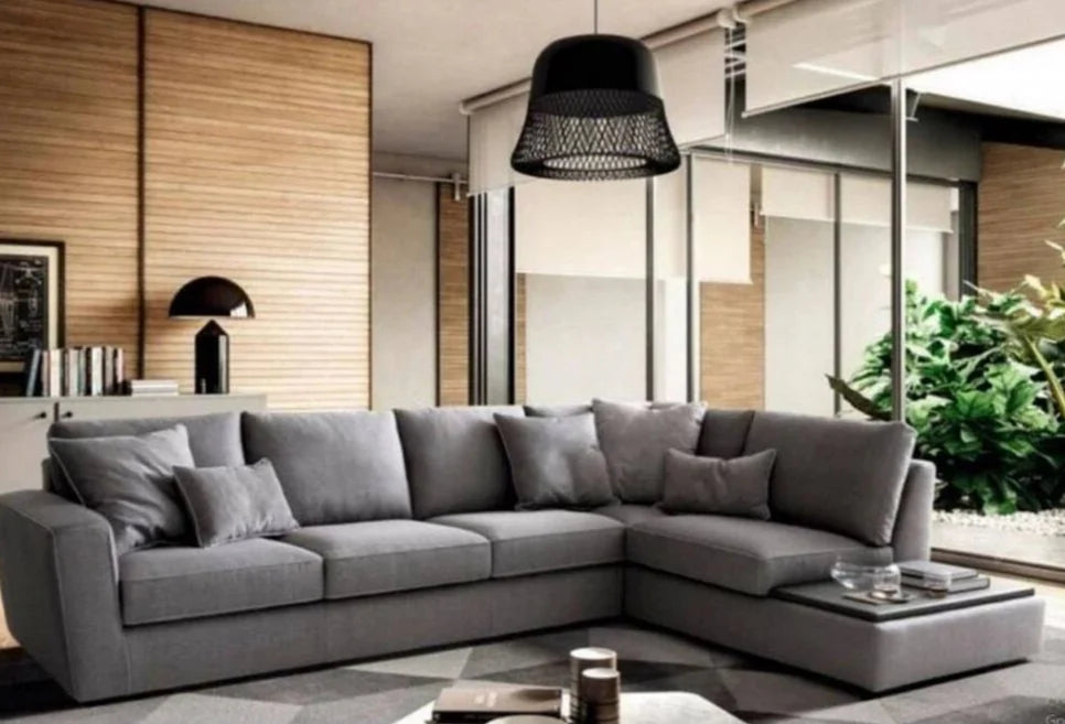 Juan L Shape Sofa - Homzy