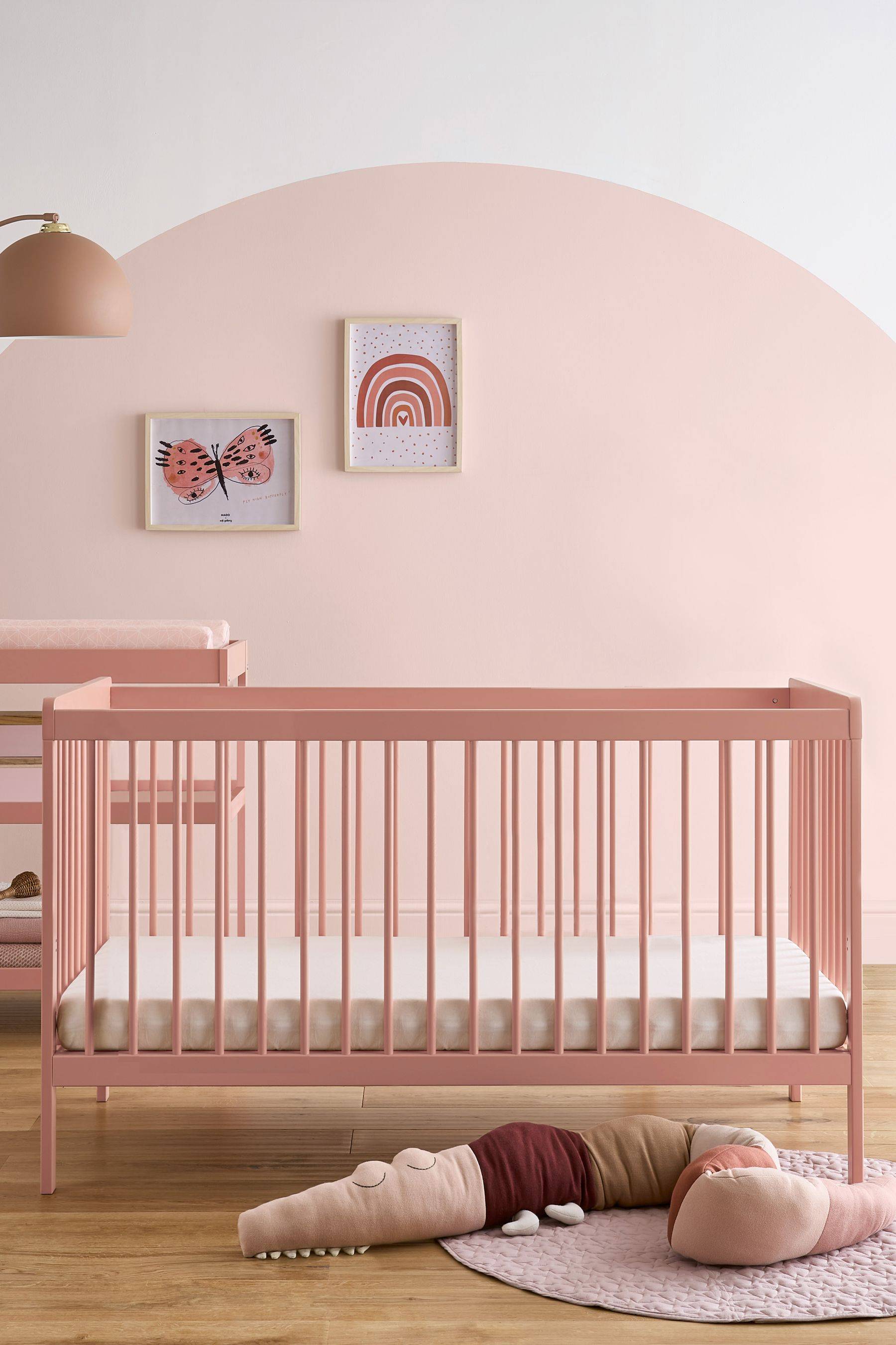 Kayla Wooden Cot - Homzy