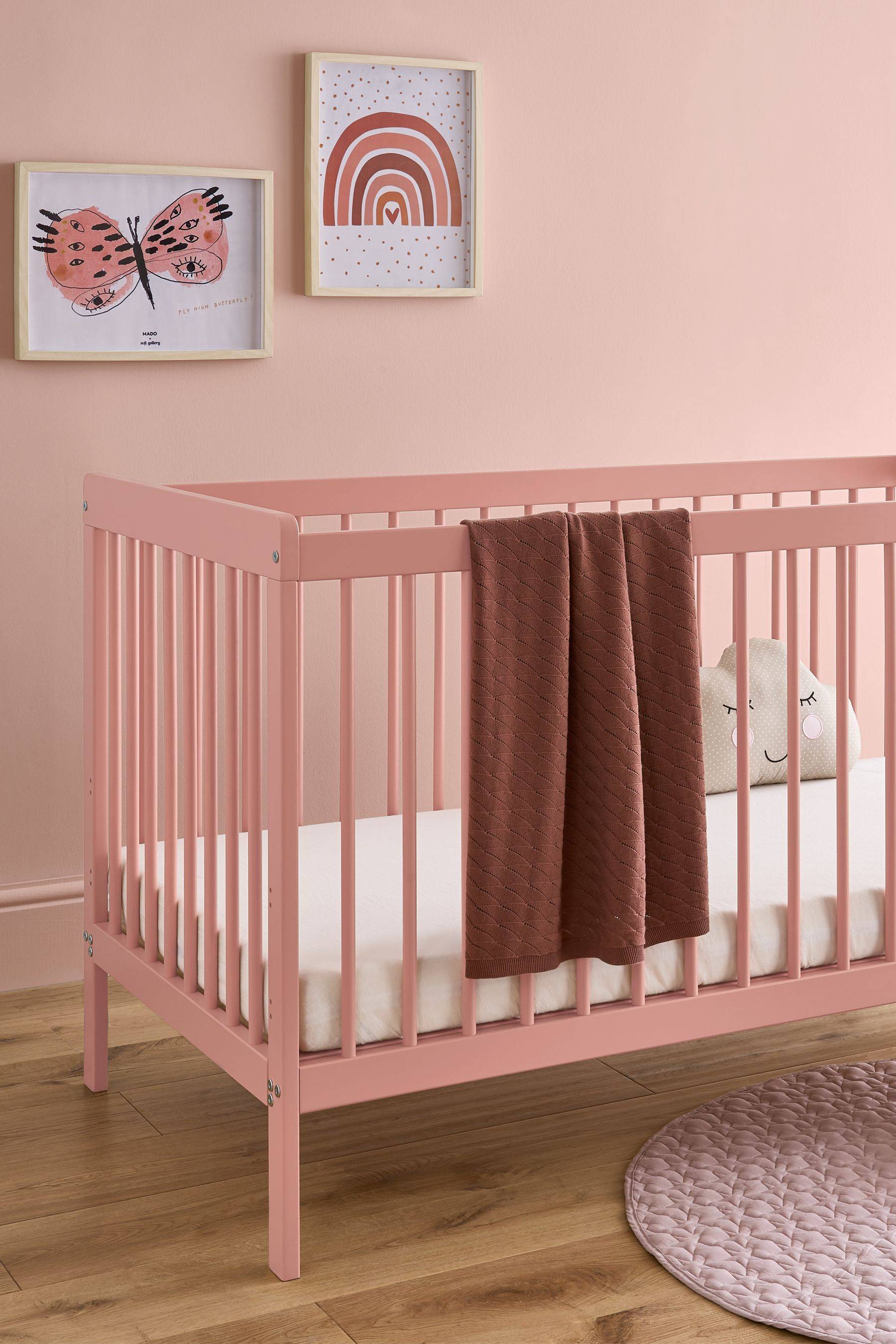 Kayla Wooden Cot - Homzy