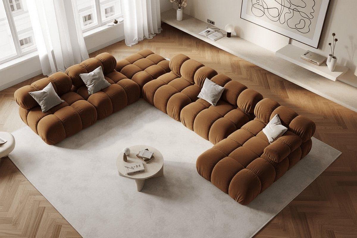Kyoto U Shaped Modular sofa - Homzy