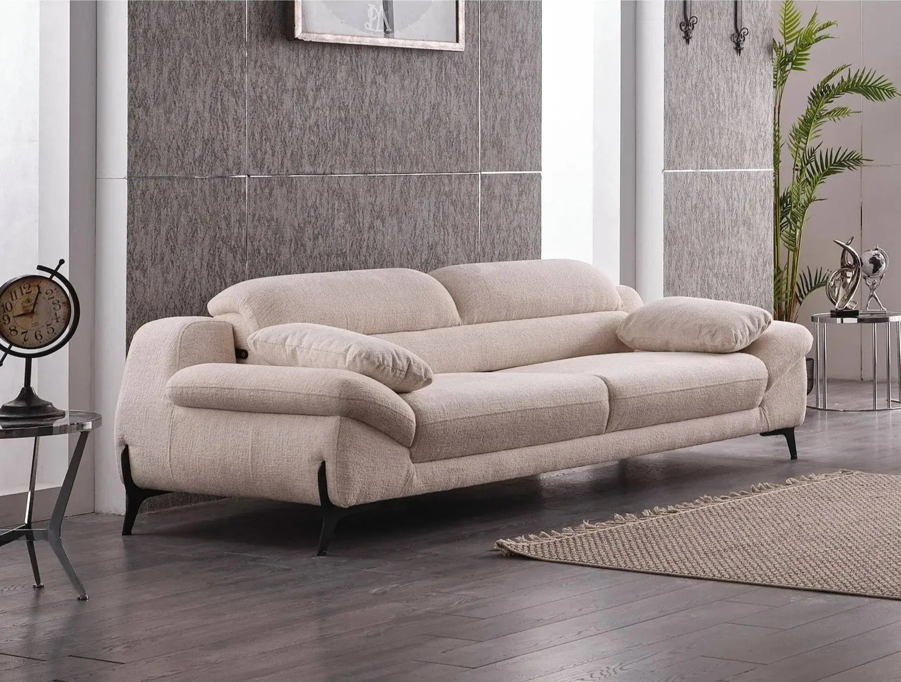 Laurence Living Room Set + 3 Free Cushions - Homzy