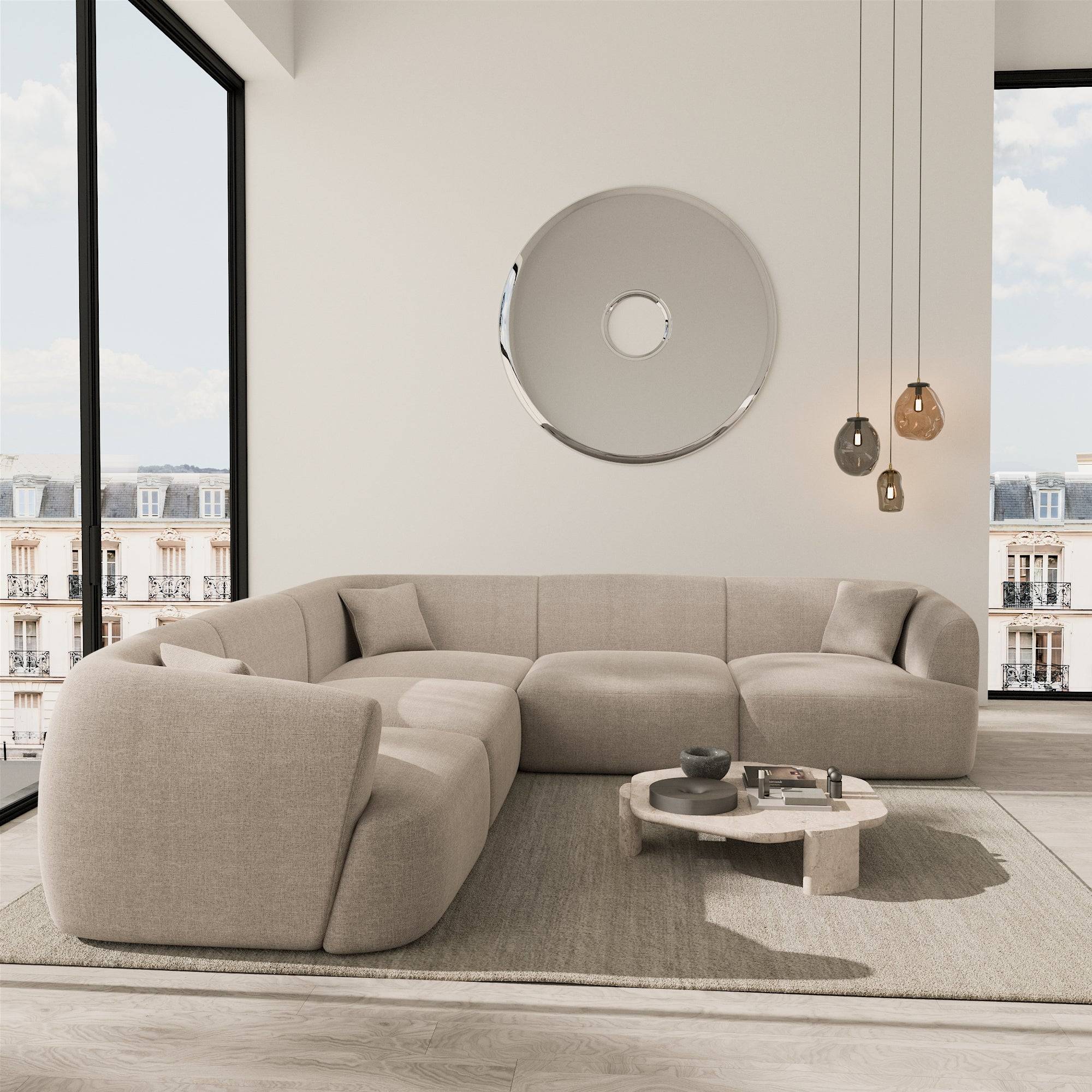 Madeleine L Shape Sofa - Homzy