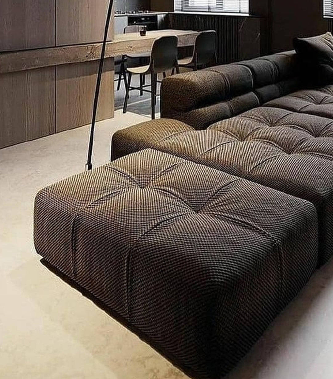 Melody L Shape Sofa + Ottoman - Homzy