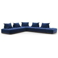Miguel L Shape Sofa + 3 Free Cushions - Homzy