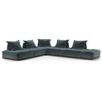 Miguel L Shape Sofa + 3 Free Cushions - Homzy