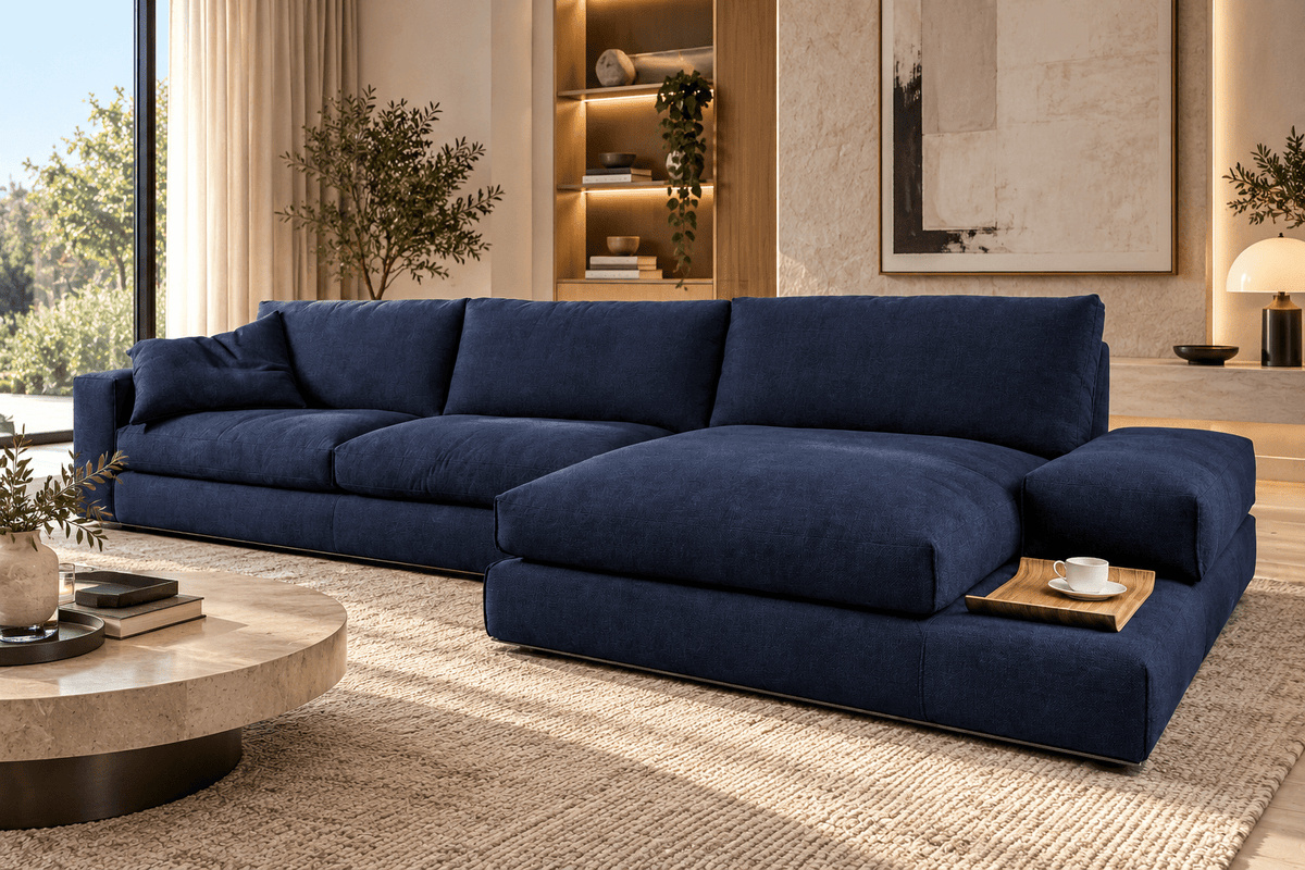 Mira L Shape Sofa - Homzy