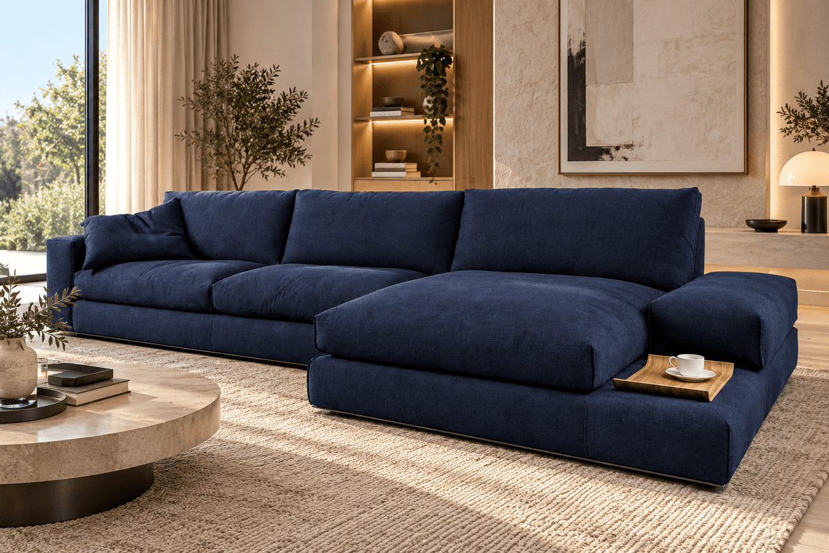 Mira L Shape Sofa - Homzy