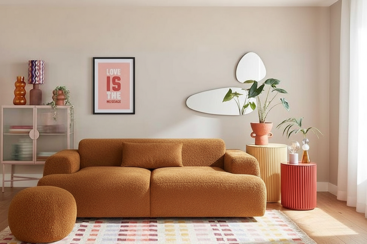 Luana Sofa + Ottoman
