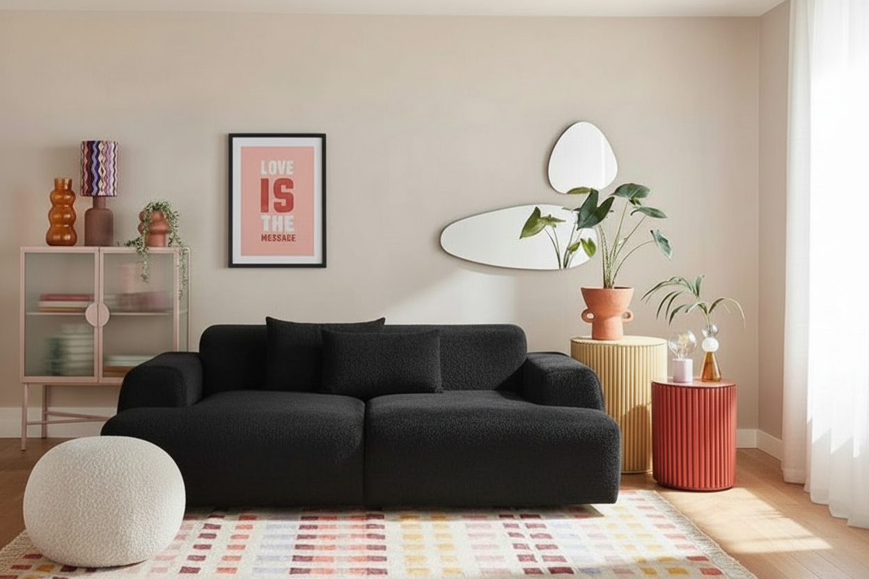 Luana Sofa + Ottoman