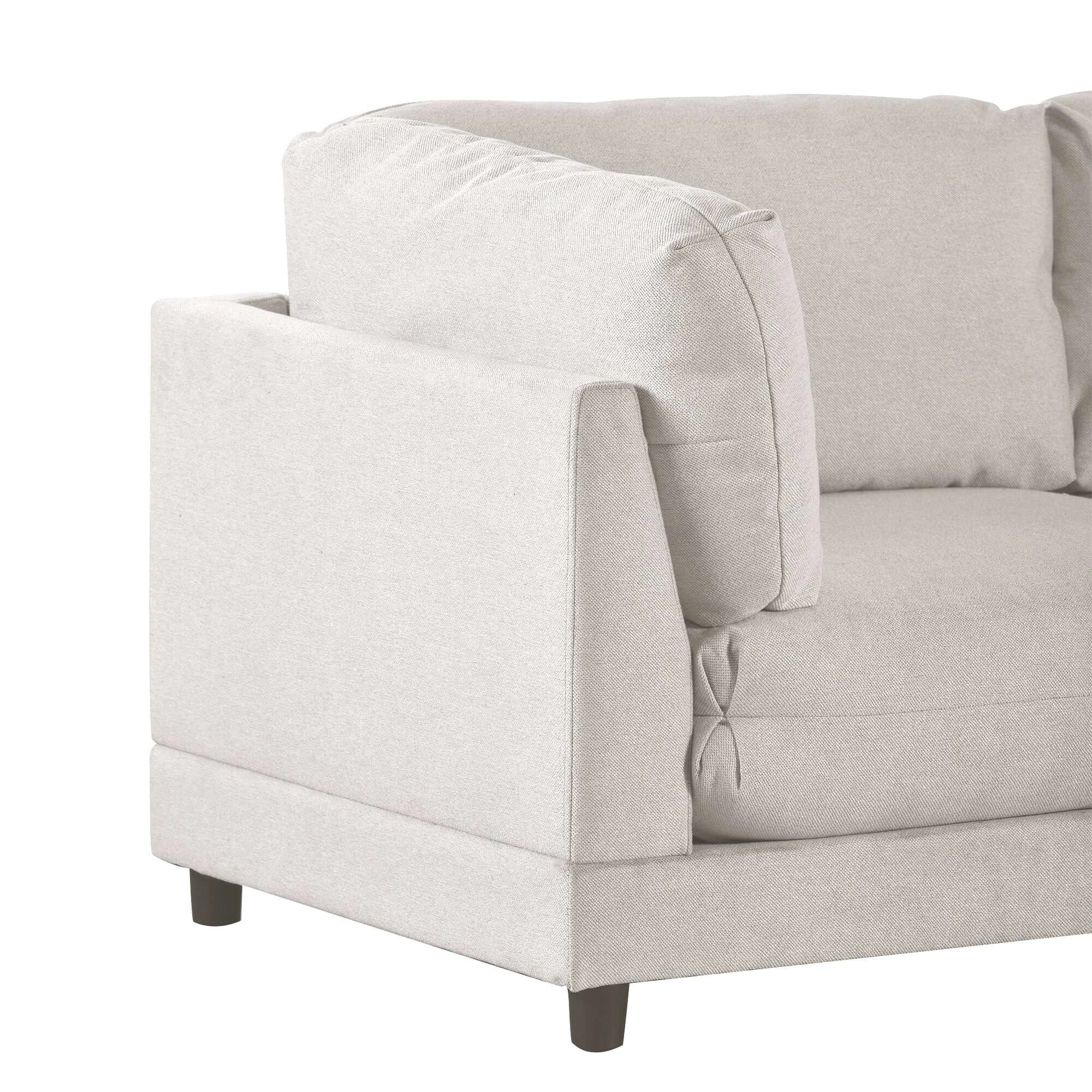 Nicole L Shape Sofa - Homzy