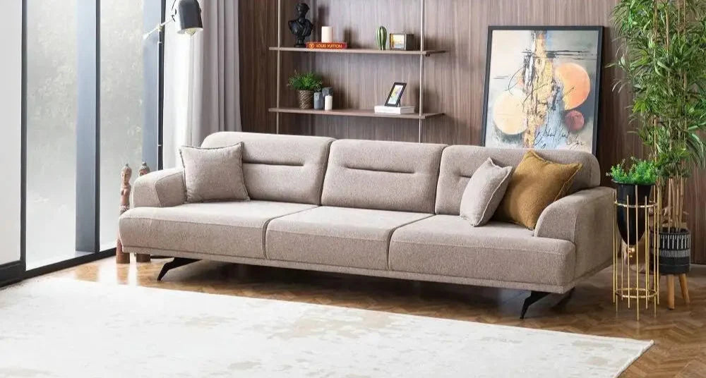 Nina Living Room Set + 3 Free Cushions - Homzy