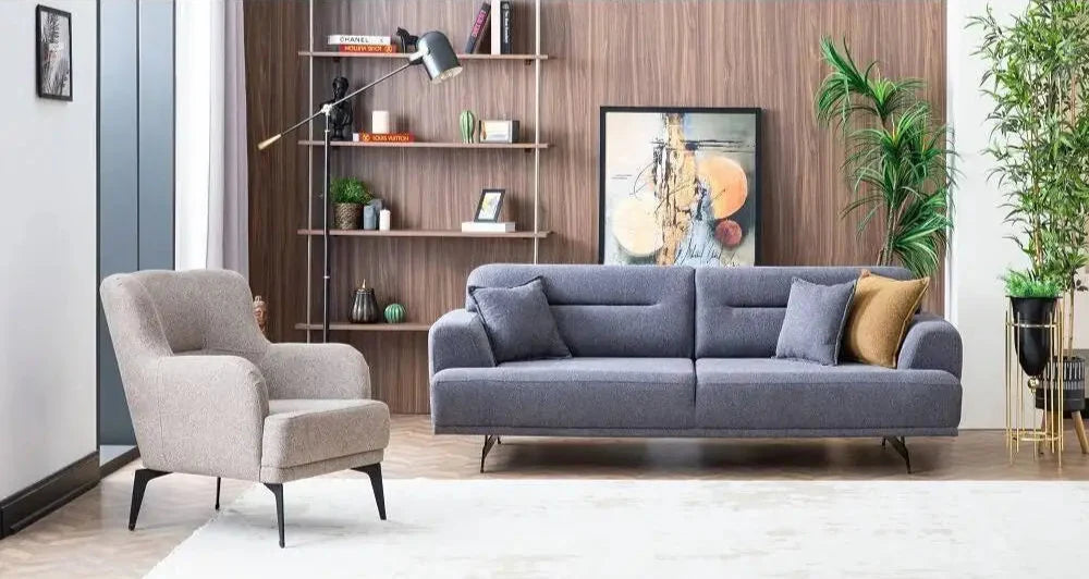Nina Living Room Set + 3 Free Cushions - Homzy