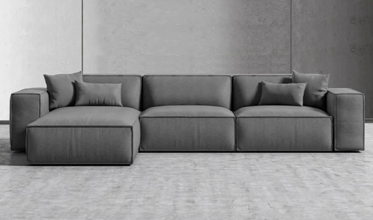 Nordic L Shape Sofa - Homzy