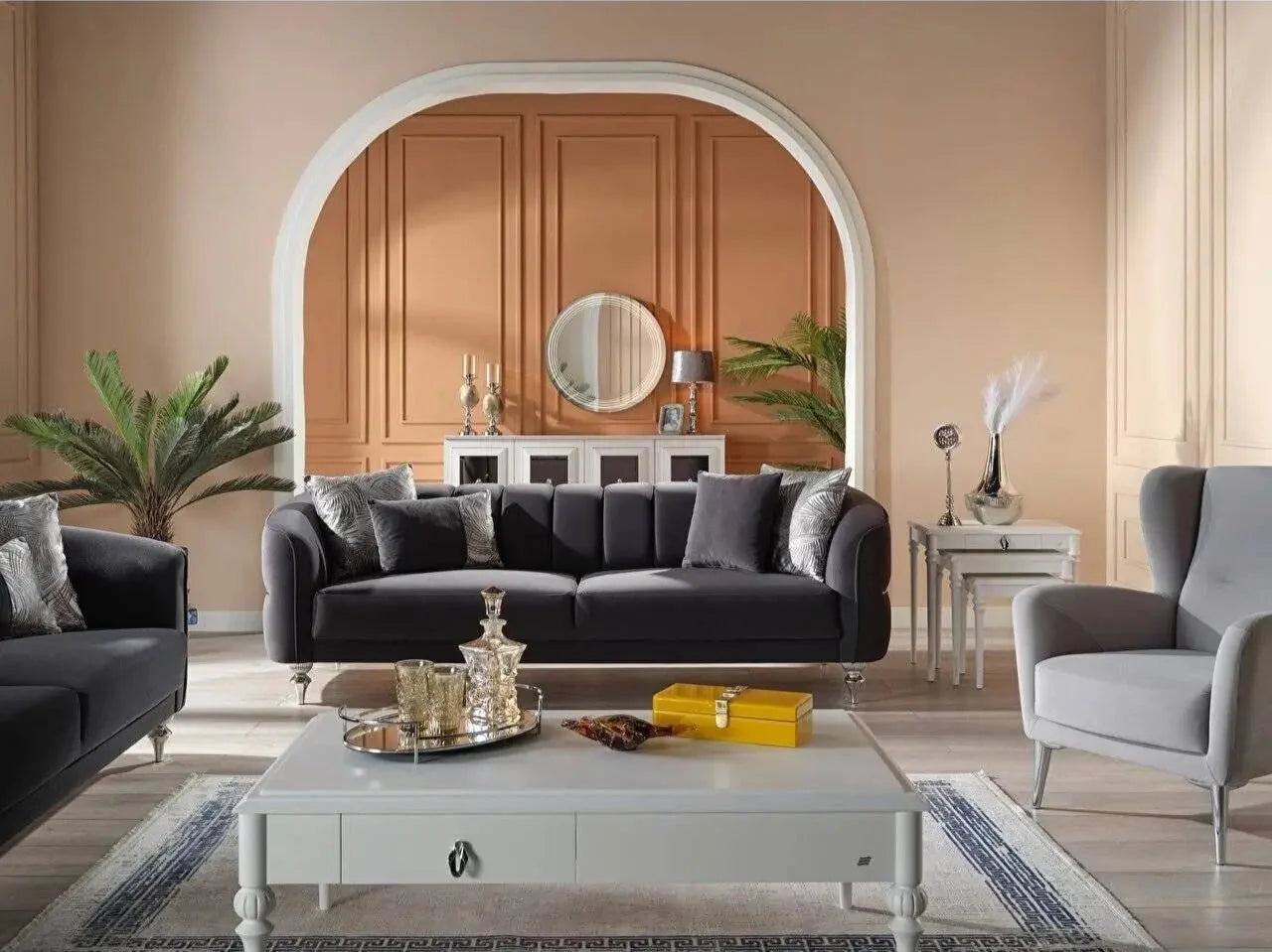 Raihan Living Room Set + 3 Free Cushions - Homzy