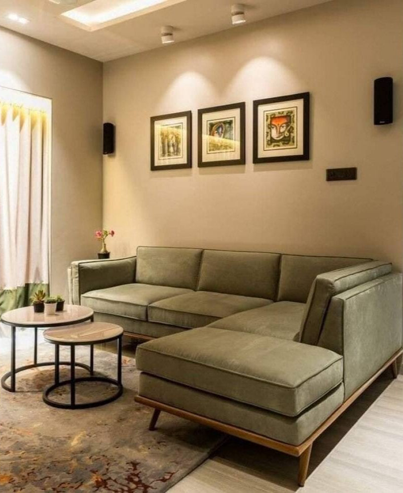 Randy L Shape Sofa - Homzy