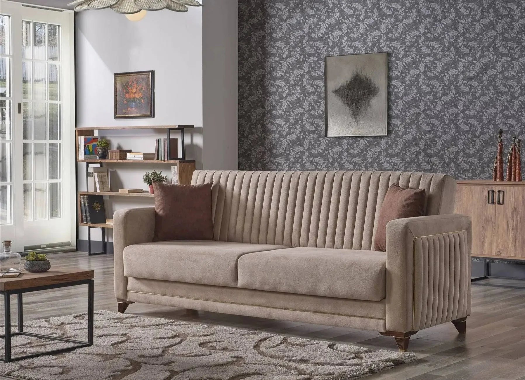 Ross Living Room Set + 3 Free Cushions - Homzy